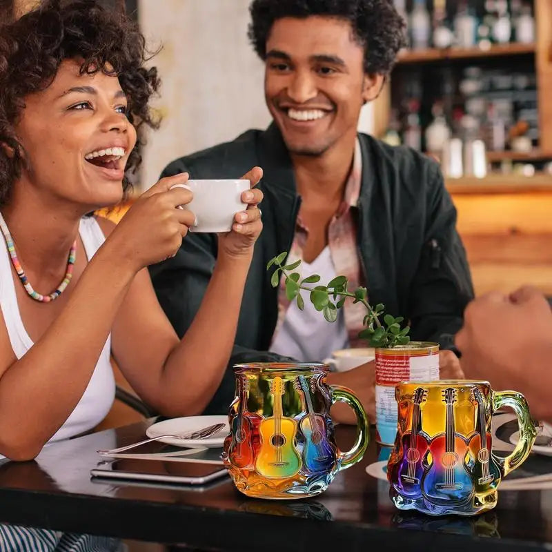 Artistic 3D Guitar Art Mug