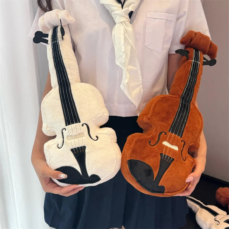 20/45cm Cute Violin Plush Toy