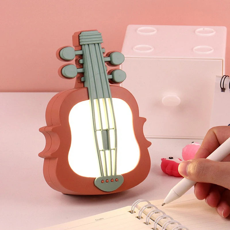Cute Violin LED Lamp