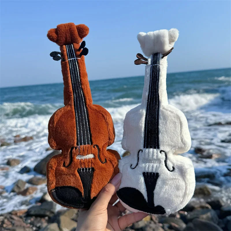 20/45cm Cute Violin Plush Toy