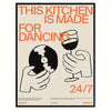 "This Kitchen for Dancing" Canvas Wall Art