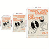 "This Kitchen for Dancing" Canvas Wall Art
