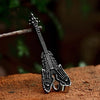 Skull Claw Guitar Pendant Necklace