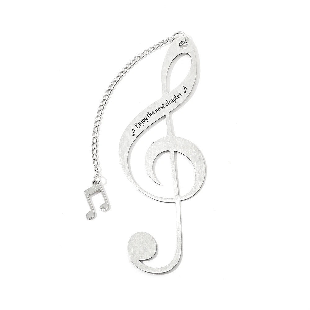 Elegant Music Symbol Bookmark