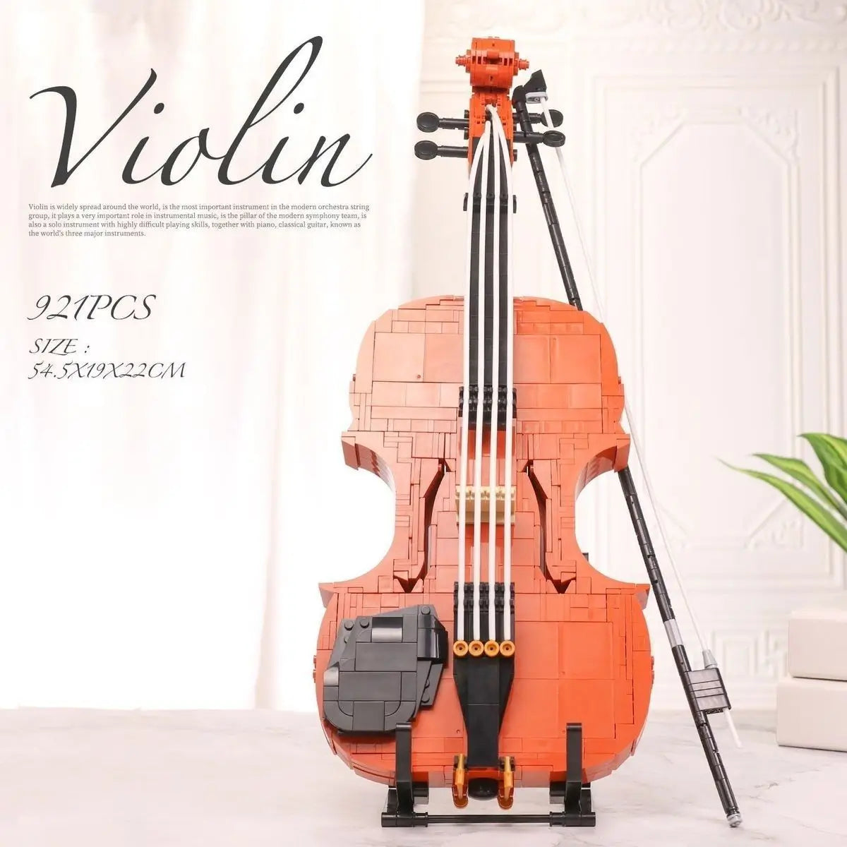 Artist Violin Building Blocks Toy