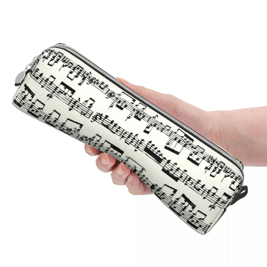 Music Sheet Ivory Pencil Case