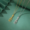 Violin/Guitar & Music Notes Necklace