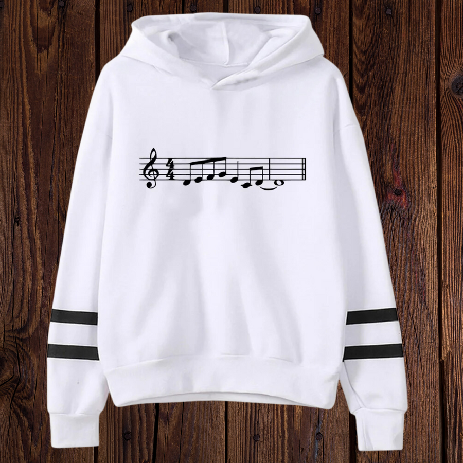 Vintage Piano Music Hoodie