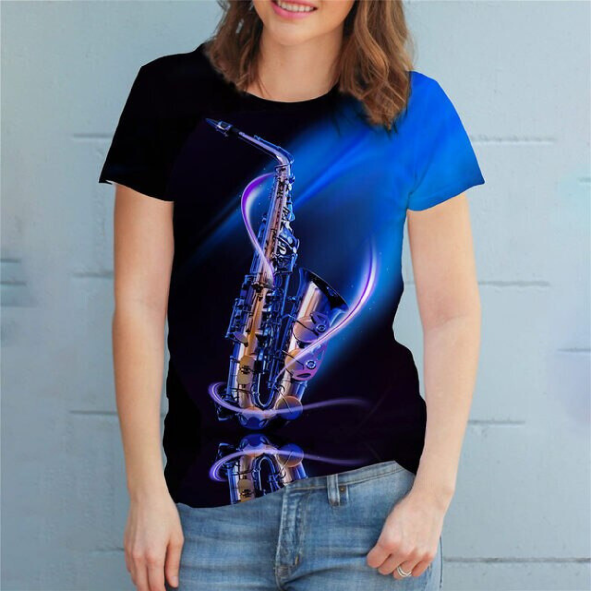 Piano Music Notes 3D T-shirt