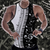 Piano Music 3D Vest T-shirt