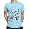 Men Play Drums T-shirt