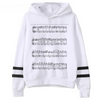 Vintage Piano Music Hoodie