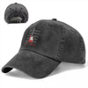 Rock Guitar Washed Baseball Cap