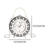 Piano Clock Round Chain Bag