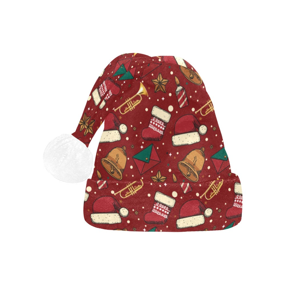 Trumpet Christmas Santa Hat