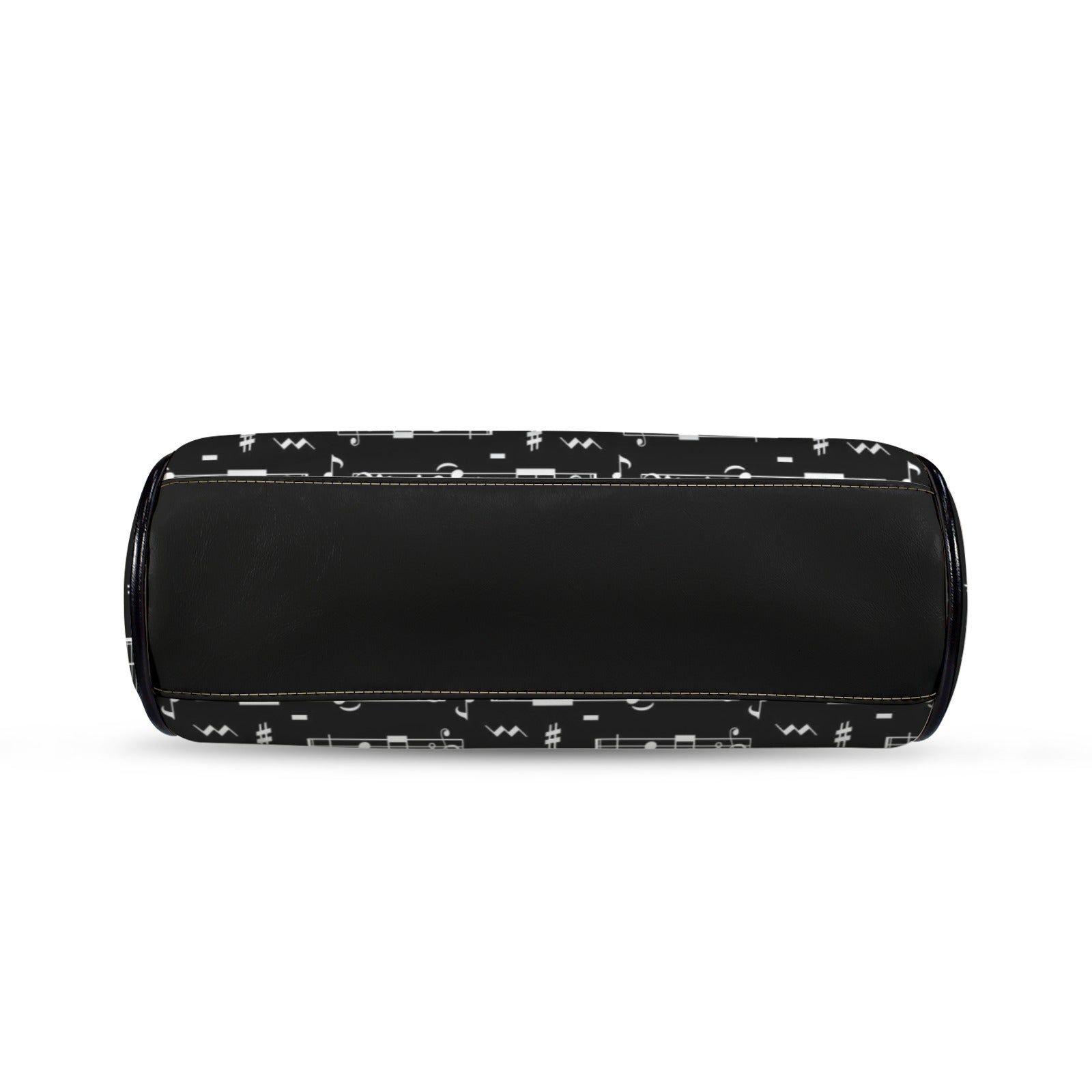 Music Notes Kisslock Two-Way Handbag