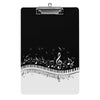 Piano Key Acrylic Clipboard