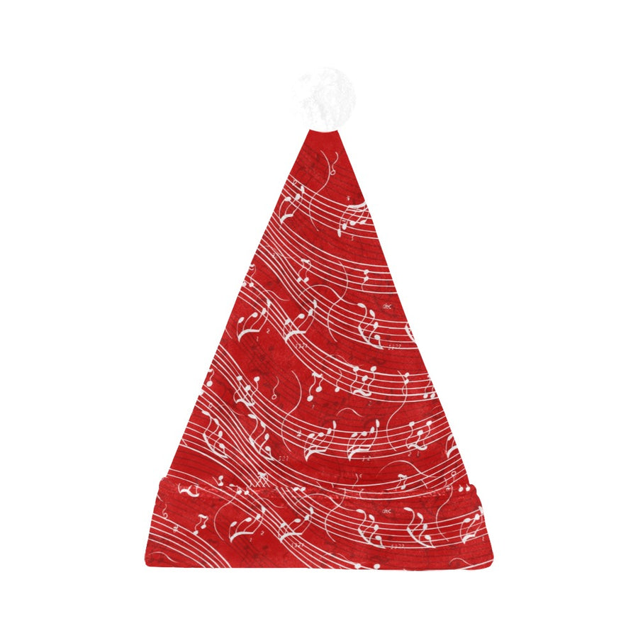 Spiral Music Scores Christmas Santa Hat