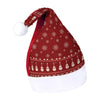 Guitar Red Christmas Sequin Santa Hat