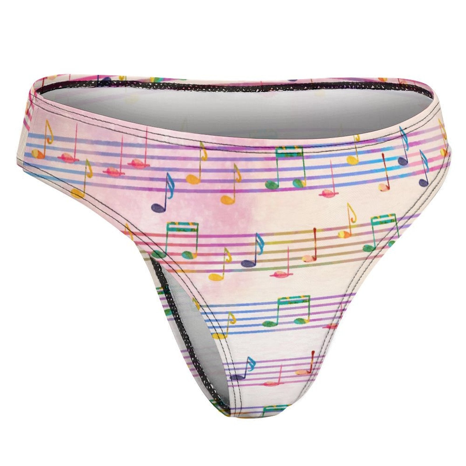 Music Pink Women's Cotton Underwear