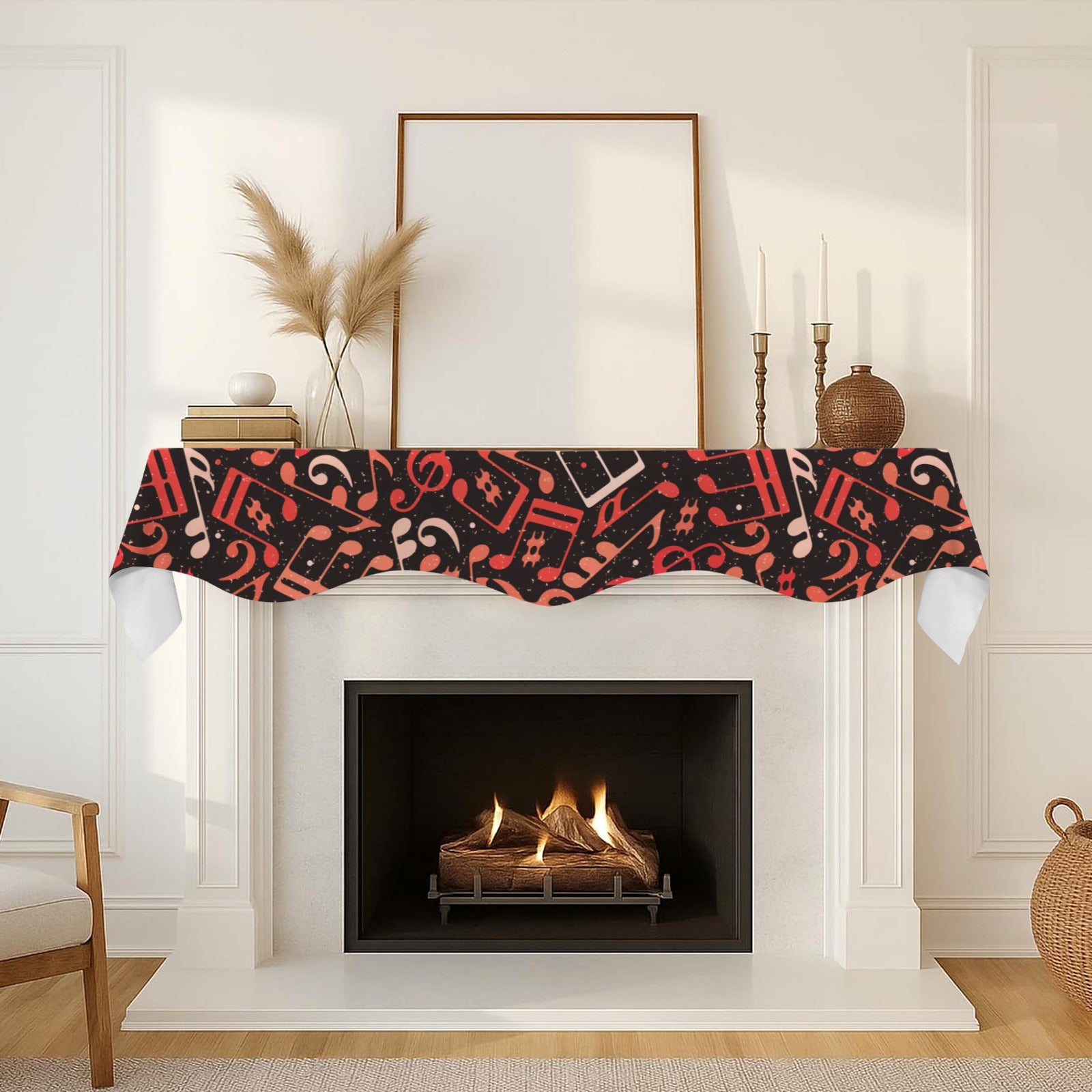 [USA Only] Music Festival Fireplace Mantel Scarf