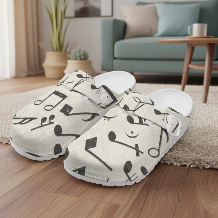 Music Light Women's Buckle Clog