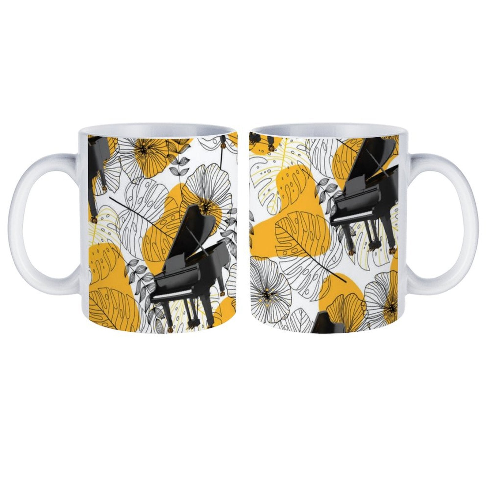 Grand Piano White Mug