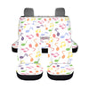 Colorful Music Pattern Car Seat Cover (Full Set)