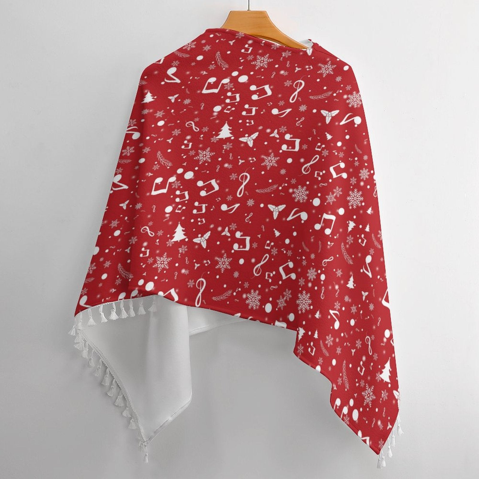 Music Holiday Fringed Cape