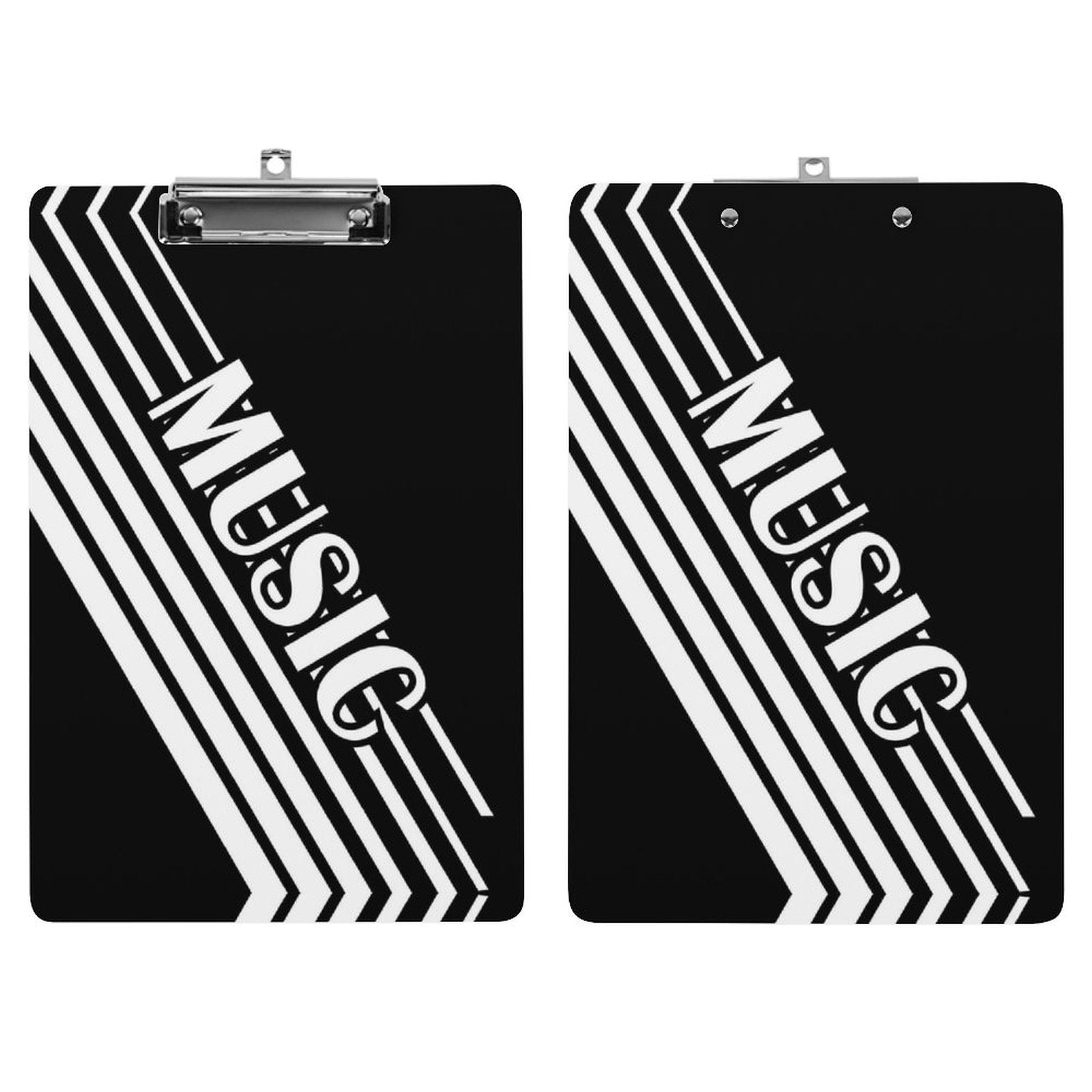 MUSIC Acrylic Clipboard