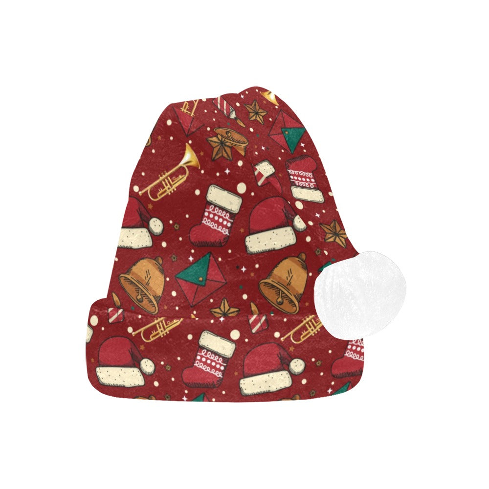 Trumpet Christmas Santa Hat