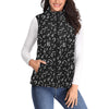 Tiny Music Notes Women's Padded Vest