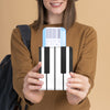 Piano Keys Passport Holder