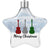 Guitar Christmas Hanging Star