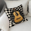 Music Instruments Linen Pillowcase (Set of 4)