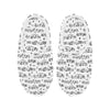 Music Print Men's Non-Slip Cotton Slippers