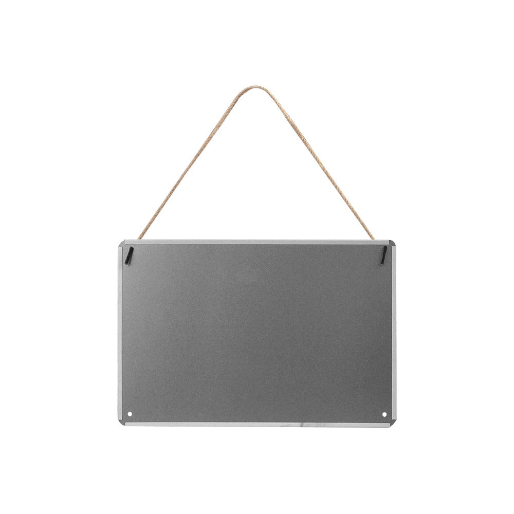 Music Soundtrack Quote Hanging Metal Tin Sign 12" x 8"