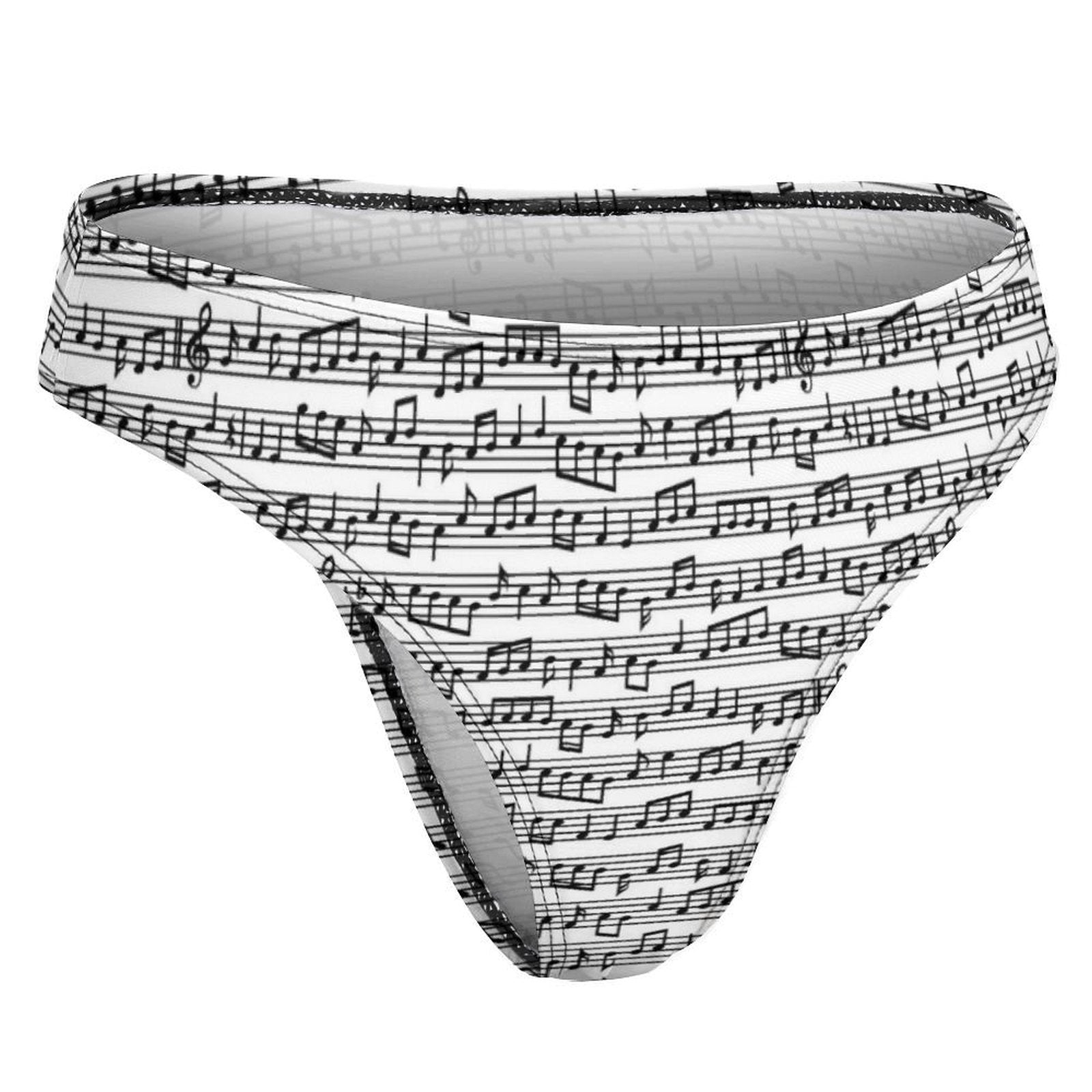 Music Sheet Women's Cotton Underwear