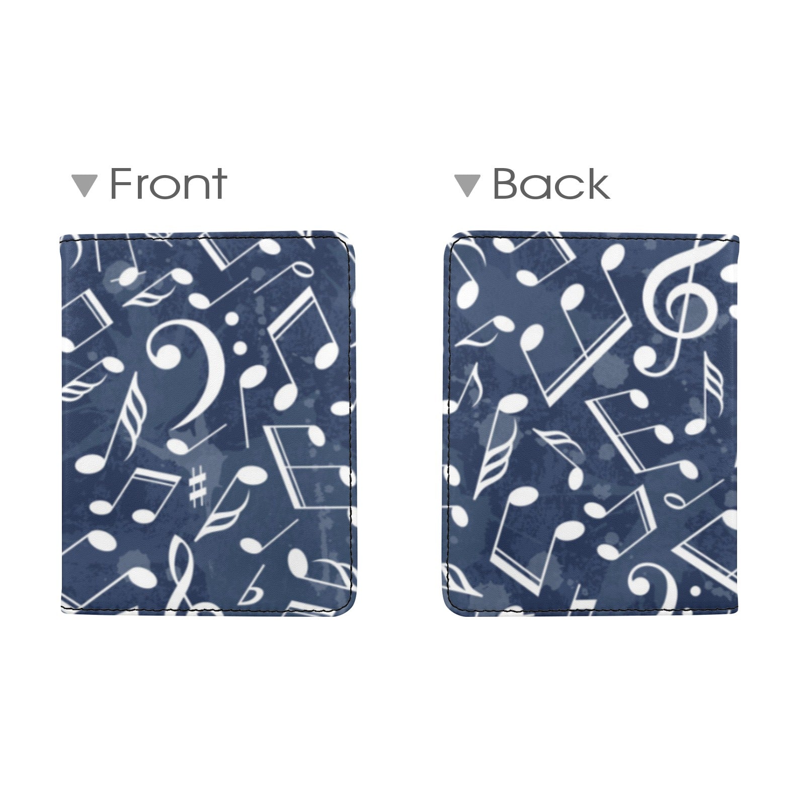 Music Ocean Passport Holder