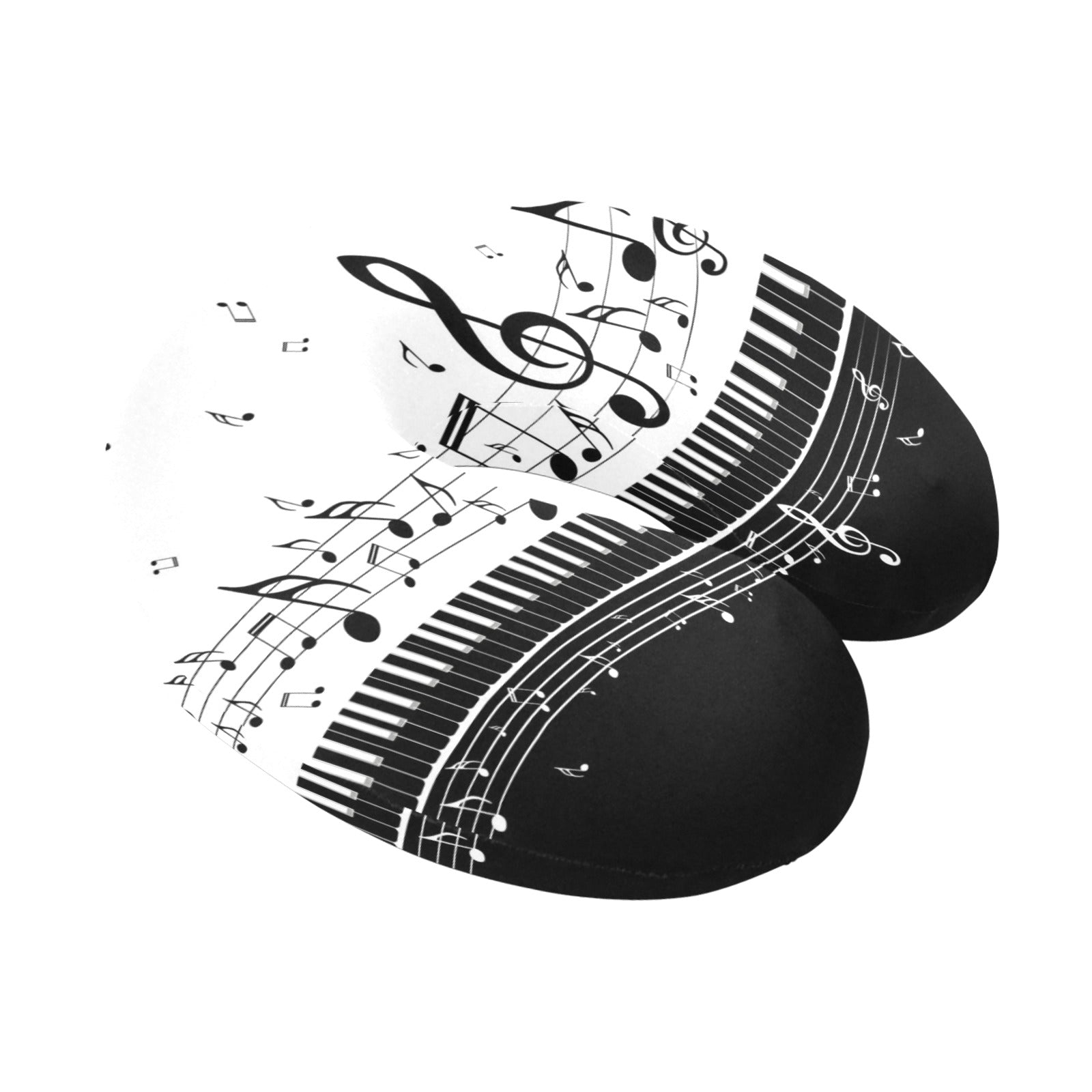 Piano & Music U-Shaped Travel Neck Pillow