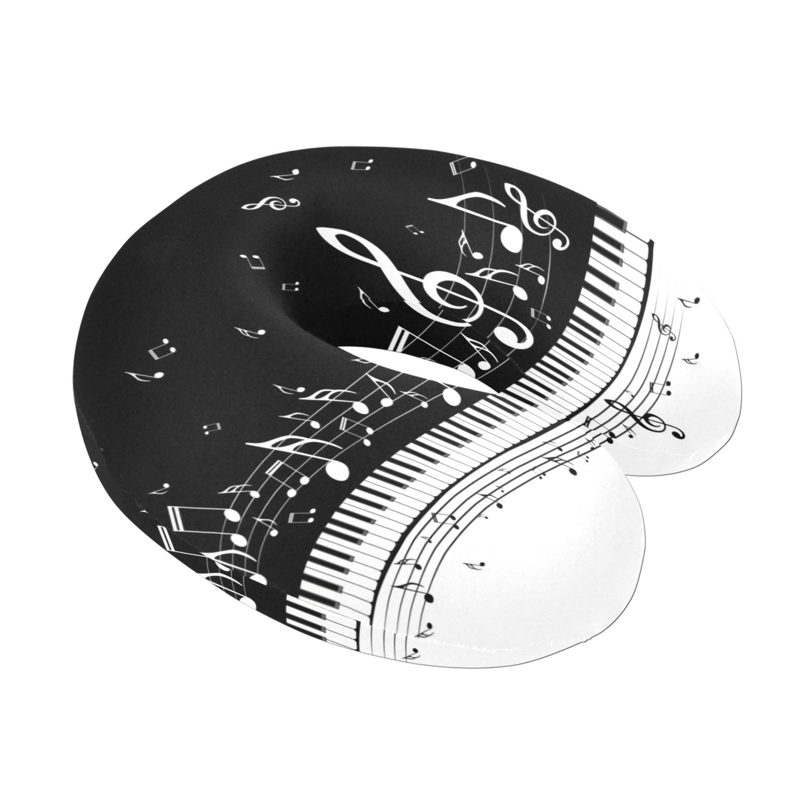 Classic Piano U-Shaped Travel Neck Pillow