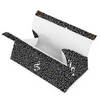 Treble Clef Black Tissue Box Cover