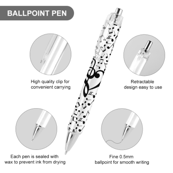 Music Heart Ball Pen