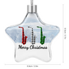 Saxophone Christmas Hanging Star