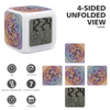 Magical Music Print Color Changing Alarm Clock