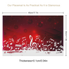 Snowy Music Christmas PVC Placemats