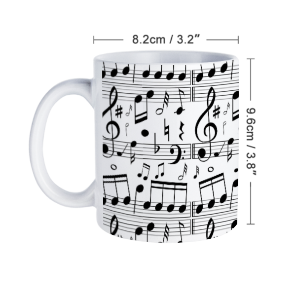 Awesome Music White Mug