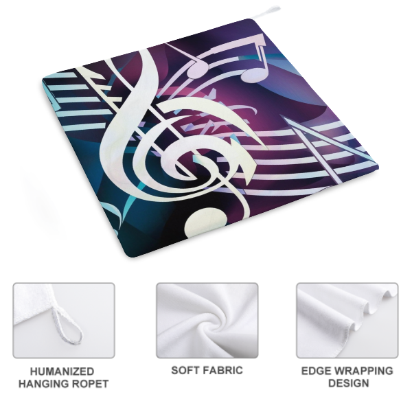 Music Galaxy Hand Towel