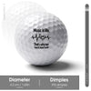 Music Is Life Golf Ball