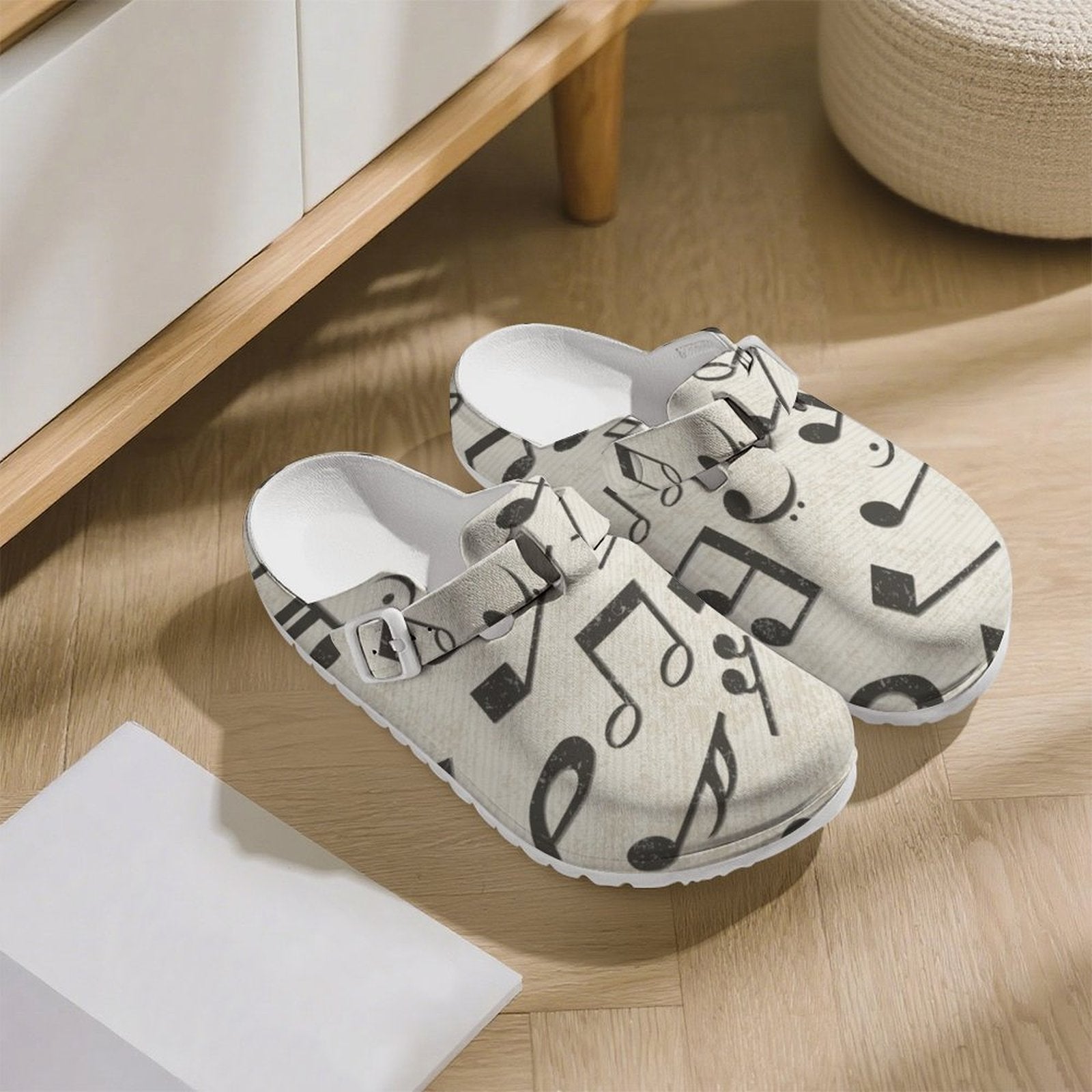 Music Light Women's Buckle Clog